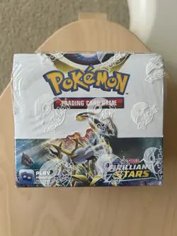 Brilliant Stars Booster Box Sealed - Pokemon TCG Sword & Shield - Image 1