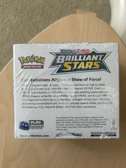 Brilliant Stars Booster Box Sealed - Pokemon TCG Sword & Shield - Image 2