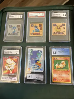 Vintage Pokemon Graded Lot Of 6 NM And Better - Image 1