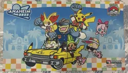 Pokemon Anaheim 2025 World Championship Side Event Playmat Exclusive (IN-HAND!!) - Image 1