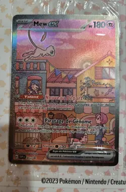 Carte Pokemon Promo Mew Ex SVP 053 et Mewtwo SVP 052 UPC 151 EV3.5 Scellees FR - Image 4