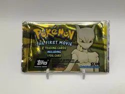 Topps Pokemon TV Animation Edition The First Movie Mewtwo Black Logo #2 - Image 1