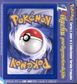 Pokemon Gotta Magazine Promo Unpeeled French Pikachu - Image 1