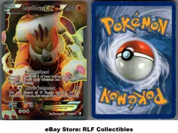 2012 Pokemon, B&W Boundaries Crossed, #144/149 Landorus EX, Full Art Ultra Rare - Image 1