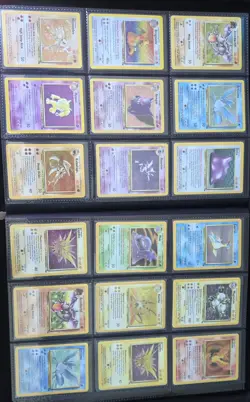 Complete WOTC Pokemon Fossil Master Set With Stamped Promos LP or Better - Image 1