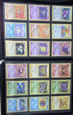 Complete WOTC Pokemon Fossil Master Set With Stamped Promos LP or Better - Image 2