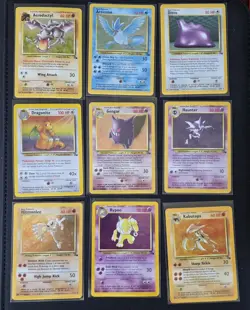 Complete WOTC Pokemon Fossil Master Set With Stamped Promos LP or Better - Image 5