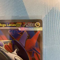 2025 Pokemon Mega Evolution Mega Latias ex #163 Near Mint - Image 4