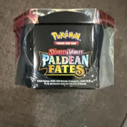 Pokemon TCG Scarlet & Violet Paldean Fates Tin Shiny Charizard ex - Sealed - Image 5