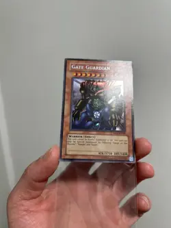 Yu-Gi-Oh Gate Guardian MRD-EN000 Secret Rare Holo Card - Image 3