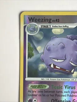 Pokemon Card Weezing 31/106 D&P Great Encounters Reverse Holo Rare - Image 2