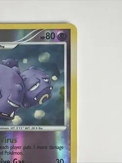 Pokemon Card Weezing 31/106 D&P Great Encounters Reverse Holo Rare - Image 3