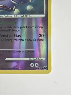 Pokemon Card Weezing 31/106 D&P Great Encounters Reverse Holo Rare - Image 4