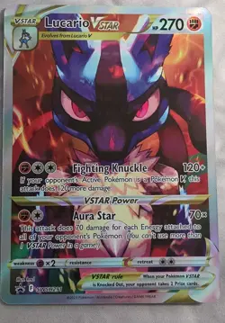 Lucario VSTAR SWSH291 SWSH: Sword & Shield Promo Cards Holo - Image 1