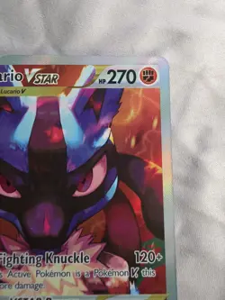 Lucario VSTAR SWSH291 SWSH: Sword & Shield Promo Cards Holo - Image 3