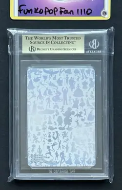 BGS Pristine 10 Darth Vader Bandai Carddass Disney 100 Star Wars Red Foil Card - Image 2