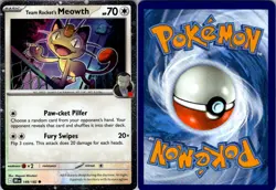 TEAM ROCKET'S MEOWTH (COSMOS HOLO) 149/182 MISCELLANEOUS CARDS POKEMON NM - Image 3
