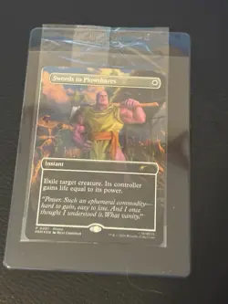 Magic the Gathering Swords to Plowshares PSA Magazine Promo Sealed - Image 1