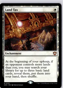 Land Tax Commander: Secrets of Strixhaven Regular NM M 0153 - Image 1
