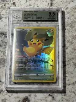 Pikachu GG30/GG70 BGS 9.5 GEM MINT (Pokemon Crown Zenith 2023) Sub-grades - Image 1
