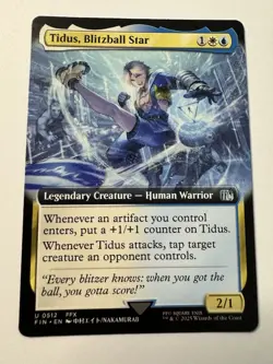 Tidus, Blitzball Star (Extended Art) ✅ Final Fantasy ✅ Magic (mtg) - Image 1