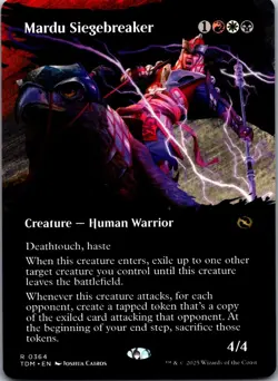 Mardu Siegebreaker (Borderless) R Tarkir: Dragonstorm 364 MP - Image 1