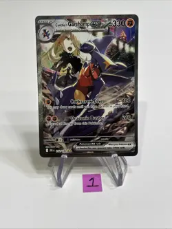 Pokemon Cynthia's Garchomp 232/182 Destined Rivals SIR - Image 1