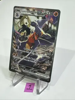 Pokemon Cynthia's Garchomp 232/182 Destined Rivals SIR - Image 3