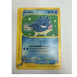 The Pokemon Company Qwilfish 127/165 Expedition 2002 Common Basic 60 HP Regular - Image 1