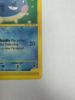 The Pokemon Company Qwilfish 127/165 Expedition 2002 Common Basic 60 HP Regular - Image 4