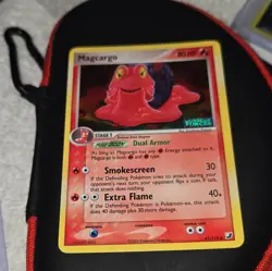 Pokemon TCG Magcargo Unseen Forces 41/115 Reverse Holo Uncommon English 80HP - Image 1