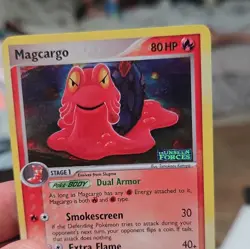 Pokemon TCG Magcargo Unseen Forces 41/115 Reverse Holo Uncommon English 80HP - Image 2
