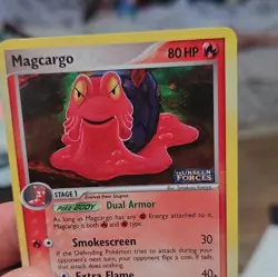 Pokemon TCG Magcargo Unseen Forces 41/115 Reverse Holo Uncommon English 80HP - Image 3