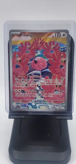 Pokemon Paldea Evolved Flamingo Illustration Rare Holo Card 227/193 TCG NM - Image 1
