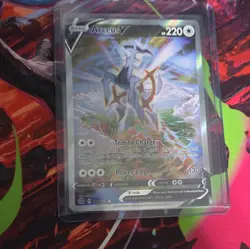 The Pokemon Company Pokemon TCG Arceus V 166/172 Brilliant Stars Full Art Holo - Image 1