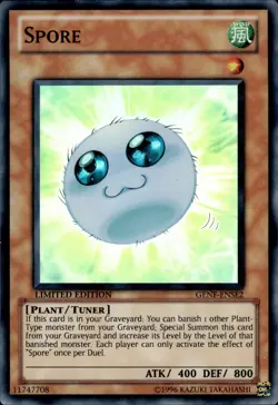 Spore - Super Rare Limited Edition GENF-ENSE2 - LP - YuGiOh - Image 1