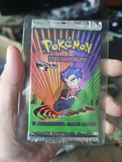 Pokemon - Gym Challenge Booster Pack SEALED & MINT CONDITION - Image 1