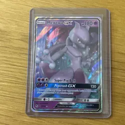 Mewtwo GX 31/68 NM Rare GX Holo Hidden Fates 2019 Pokemon TCG Mint - Image 1