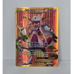 2016 Pokemon XY Breakthrough Mewtwo EX 164/162 Full Art Secret Rare LP/MP - Image 1