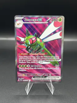 Pokemon TCG Destined Rivals Yanmega EX Ultra Rare 206/182 - Image 1