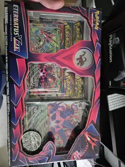 Pokemon TCG Eternatus VMAX Premium Collection Box Set - Image 1