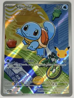 Squirtle MEP 039 39 (Black Star Promo) Mega Evolution Near Mint Pokemon TCG - Image 1