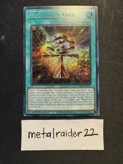 Yugioh Millennium Ankh INFO-EN053 Secret Rare Near Mint 1st Edition - Image 1
