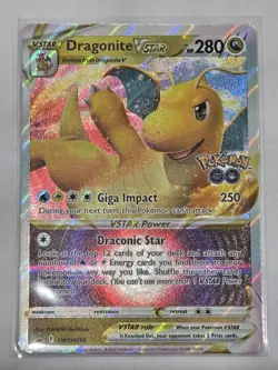 Dragonite VSTAR Ultra Rare Pokemon GO 050/078 MP - Image 1