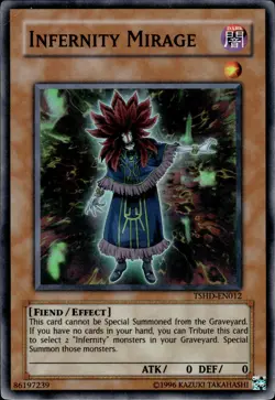 Infernity Mirage - Super Rare TSHD-EN012 - MP - YuGiOh - Image 1