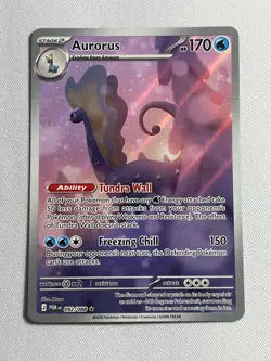 Pokemon AURORUS 092/088 Perfect Order Illustration Rare - Image 1