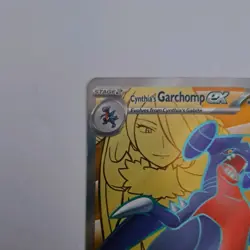Cynthia's Garchomp ex 204 Holo Promo Scarlet & Violet Promo Pokemon Near Mint - Image 2