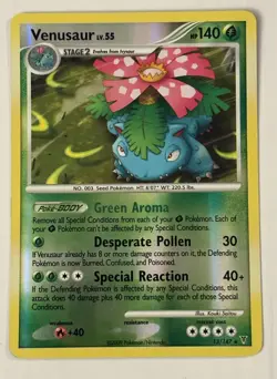 Pokemon Venusaur Supreme Victors 13/147 - 2009 Reverse Holo Rare Stage 2 - Image 1