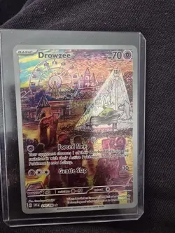 Pokemon Scarlet & Violet Drowzee Holofoil Full Art 210/198 - Image 1