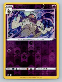 Pokemon Dusclops Crown Zenith 063/159 Near Mint NM Reverse Holo - Image 1